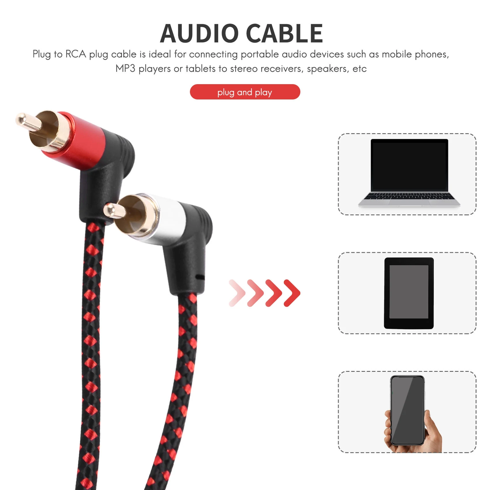 Ʈ 1M_N34R 90 3.5mm -2 RCA AUX Y ũ ÷