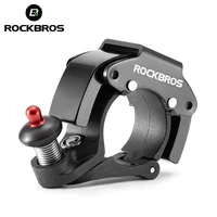 ROCKBROS – sonnette de vélo en alliage d'aluminium, alarme sonore Portable de petit Volume pour la sécurité de l'anneau de vélo de route vtt, accessoires de bicyclette 1