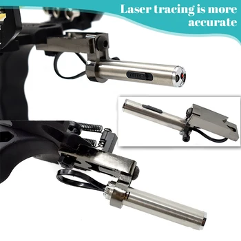 Professional Slingshot Metal Laser Fishing Hunting Catapult Outdoor Shooting Sports High Duty Powerful Sling Shot Arrow Rest 3