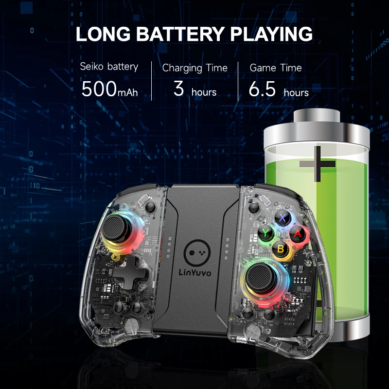 Ks41 Joypad Controller Wireless Gamepad Wake Up 6 Axis Gyro Controller Funzione Joystick In Metallo Compatibile Per Nintendo Swtich