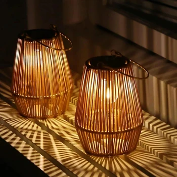 Handwoven Solar Lantern 8