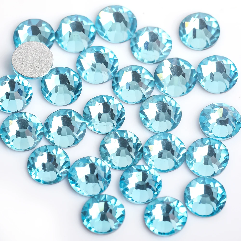 Premium Quality Crystal Glass Flatback Rhinestones for Nail Art and DIY Decorations