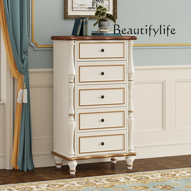 

Американский комод с выдвижными ящиками, домашний минималистичный шкаф для хранения