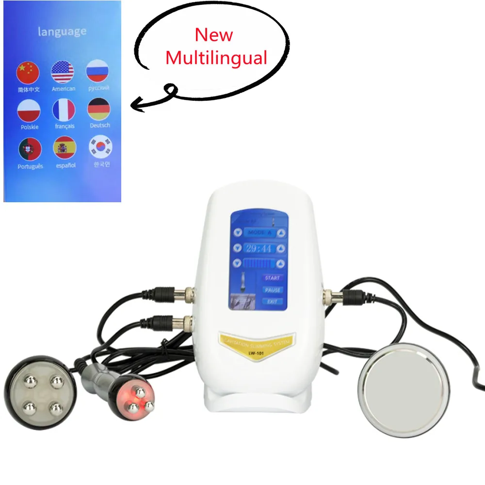 3 in 1 40K machine Cavitation Fat Burning Radio Frequency Skin Tighten