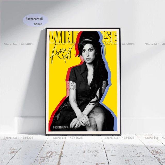 GX1067 Amy Winehouse poster, Amy Winehouse Poster Prints Office Bar Canvas  Painting Wall Art Picture For Living Room Home Decor - AliExpress