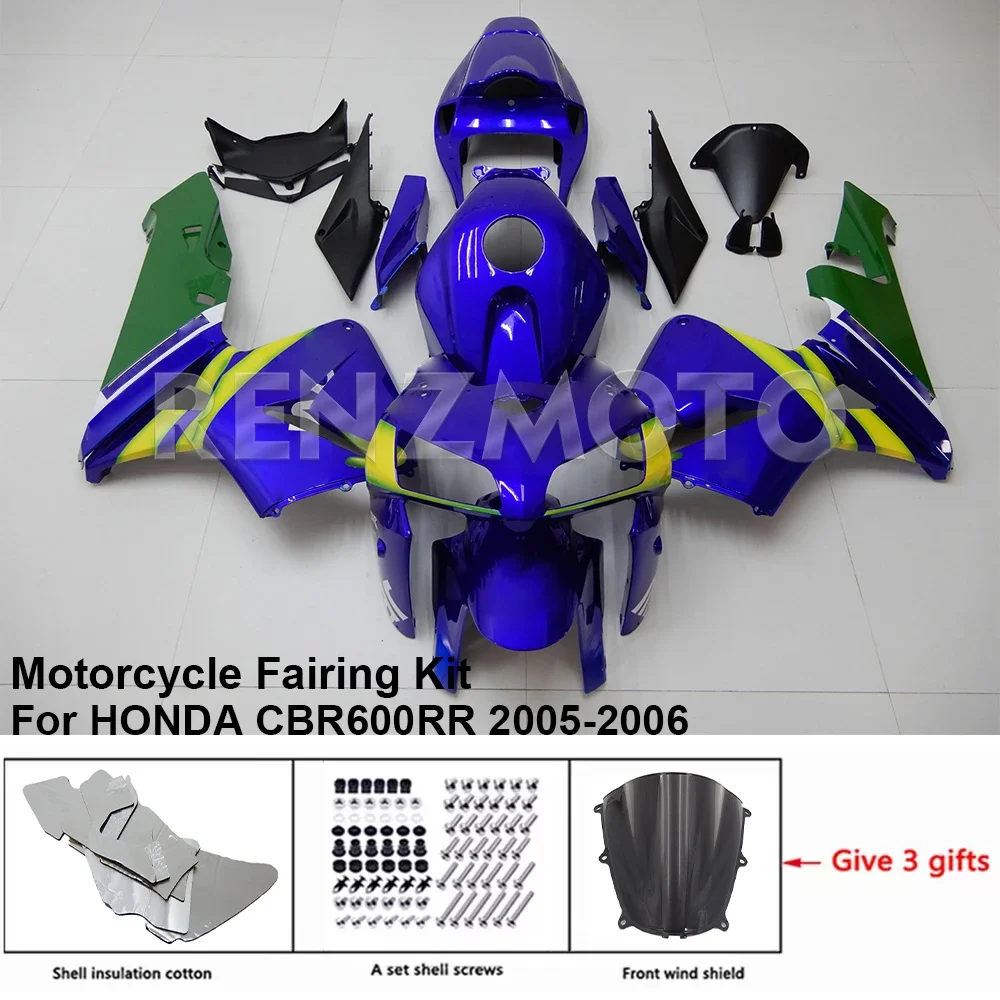 

Обтекатель R/Z HR06001 для HONDA CBR600RR 2005-2006, комплект кузова мотоцикла, декоративная пластиковая защитная пластина, аксессуары, оболочка