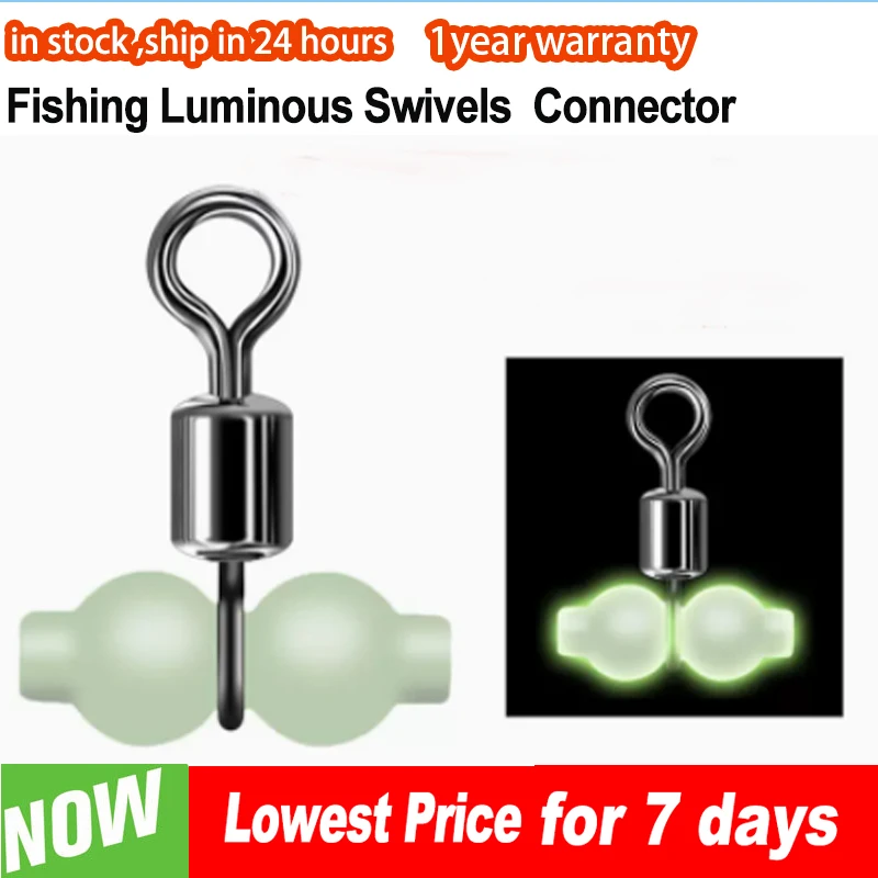 Luminous Fishing Connectors Swivel Fishing Connector Luminous Night