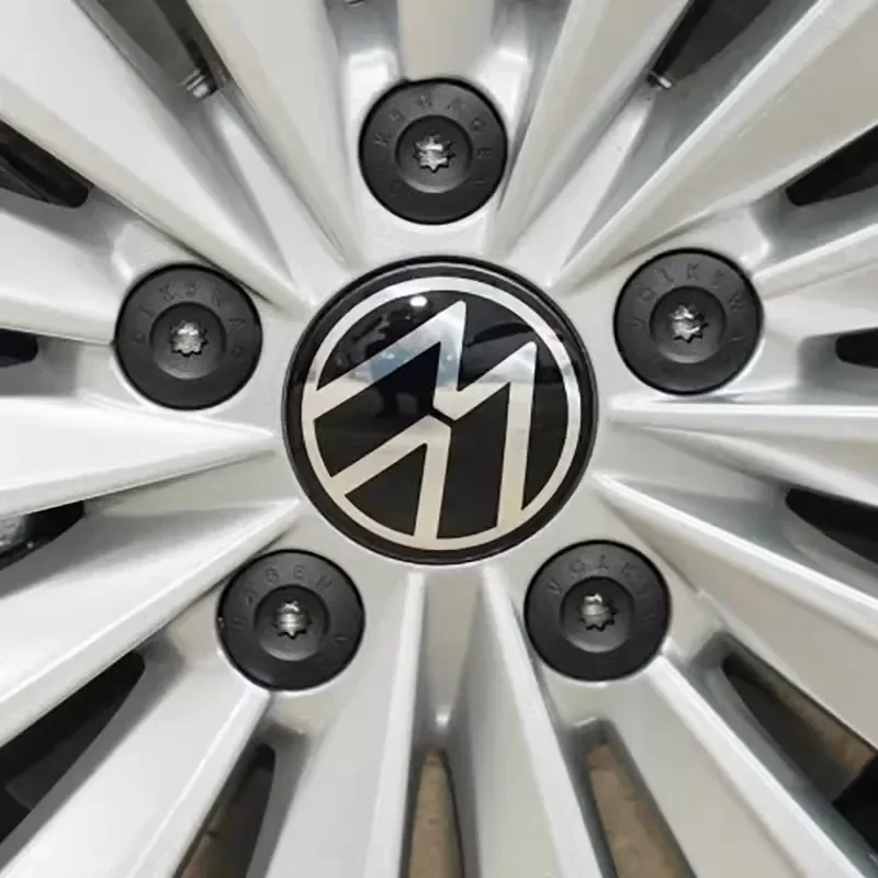 56/65MM Car Wheel Center Hub Caps Cover Accessories For VW GTI Polo Golf Passat Tiguan Arteon Touareg Taigo Caddy Jetta Bee