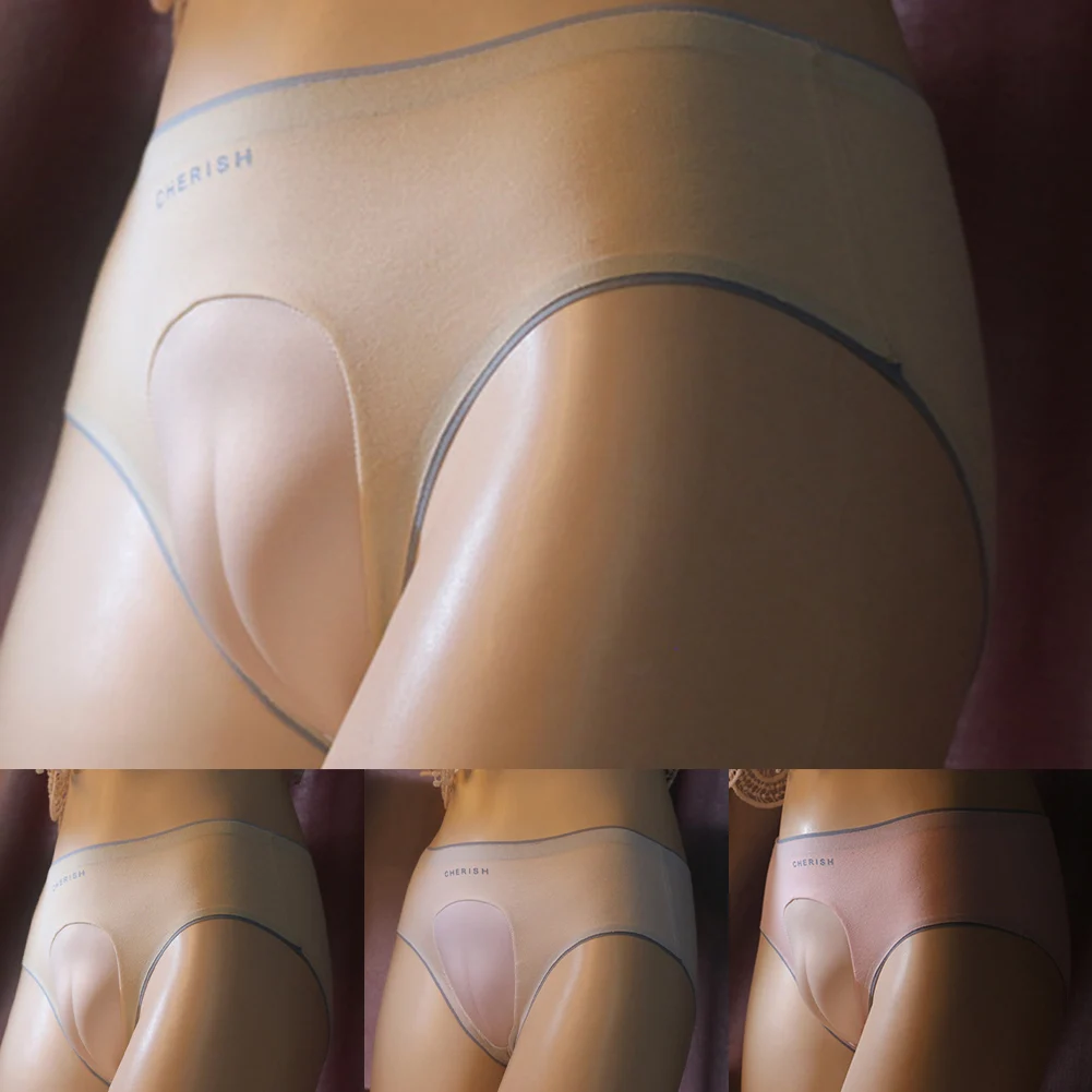 

New Man's Seamless Swimwear Crossdresser Camel Toe Panties Men Hiding Gaff Thong T Back Shapping Sissy Soft Underwear