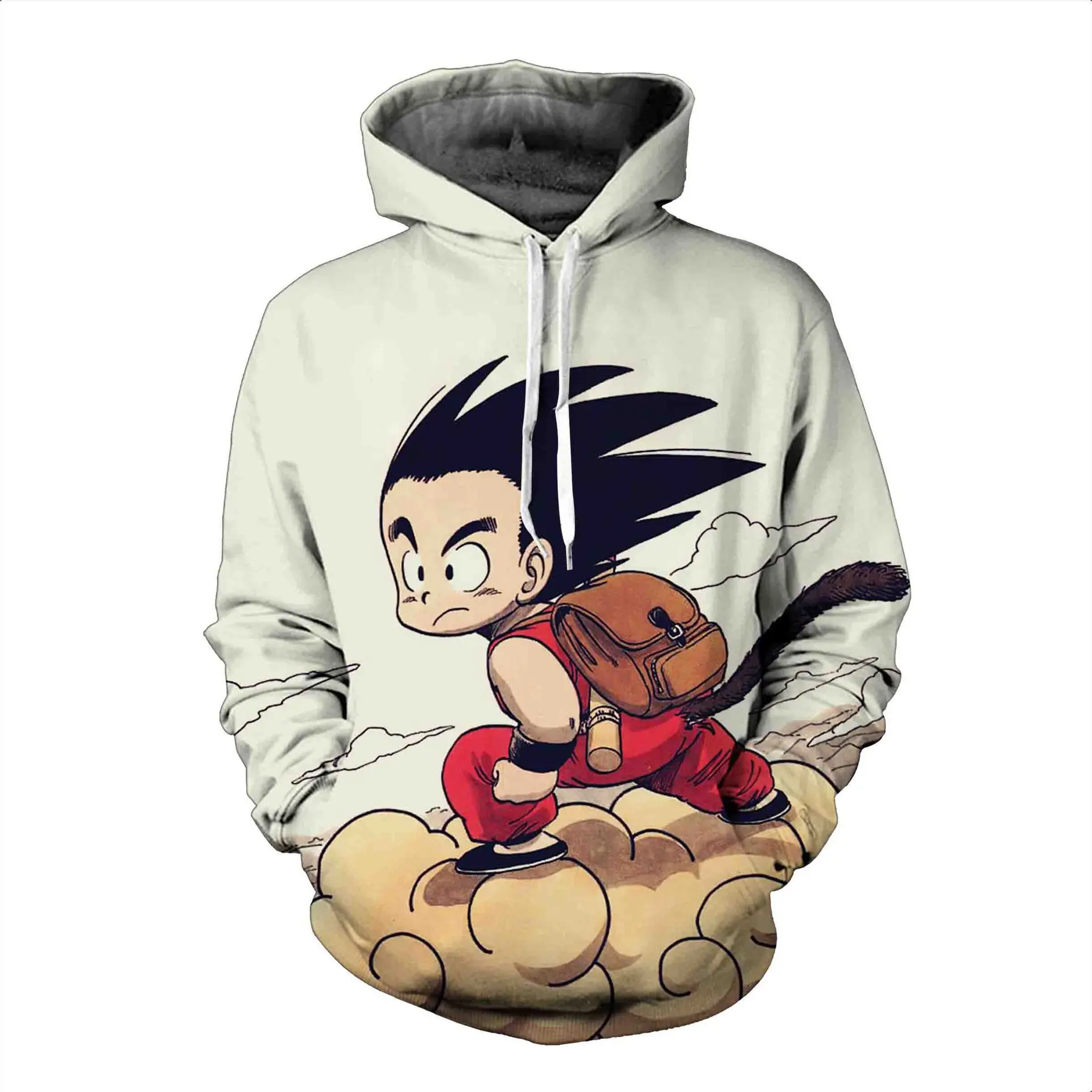 2022 Anime Vegeta Son Goku 3D Print Hoodie Sweatshirts Kids Boys Girls Fashion Casual Cartoon Pullover Men Oversized Hoodies