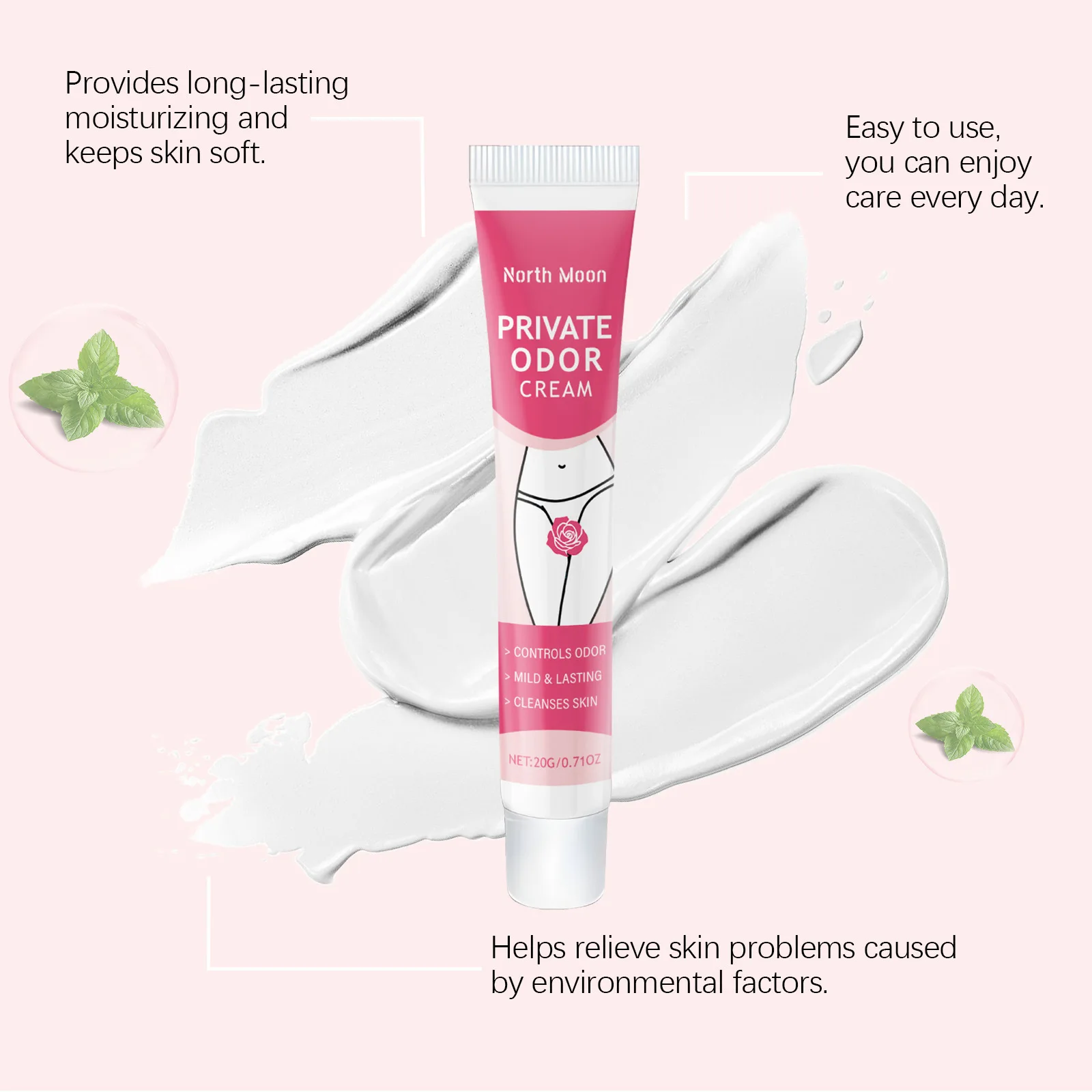 Crema per la cura privata delle donne Odori detergenti Migliora l'illuminazione Idratazione in profondità Mantieni rassodare le creme rassodanti per la vagina 3