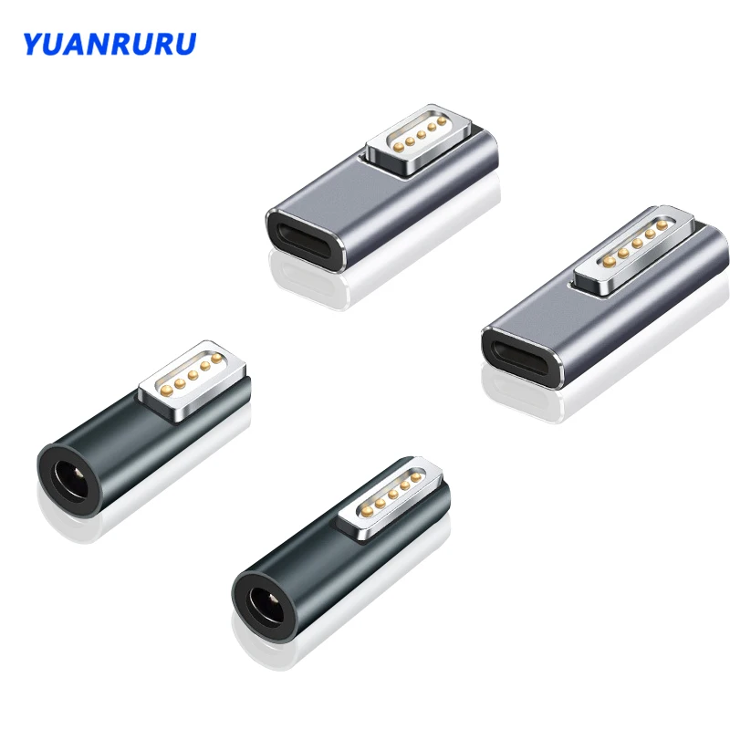 Adaptador para Macbook Magsafe Magsafe tipo c Cabo Magnético para Macbook Pro ar Usb c Fêmea Carregamento Rápido Plugue Conversor