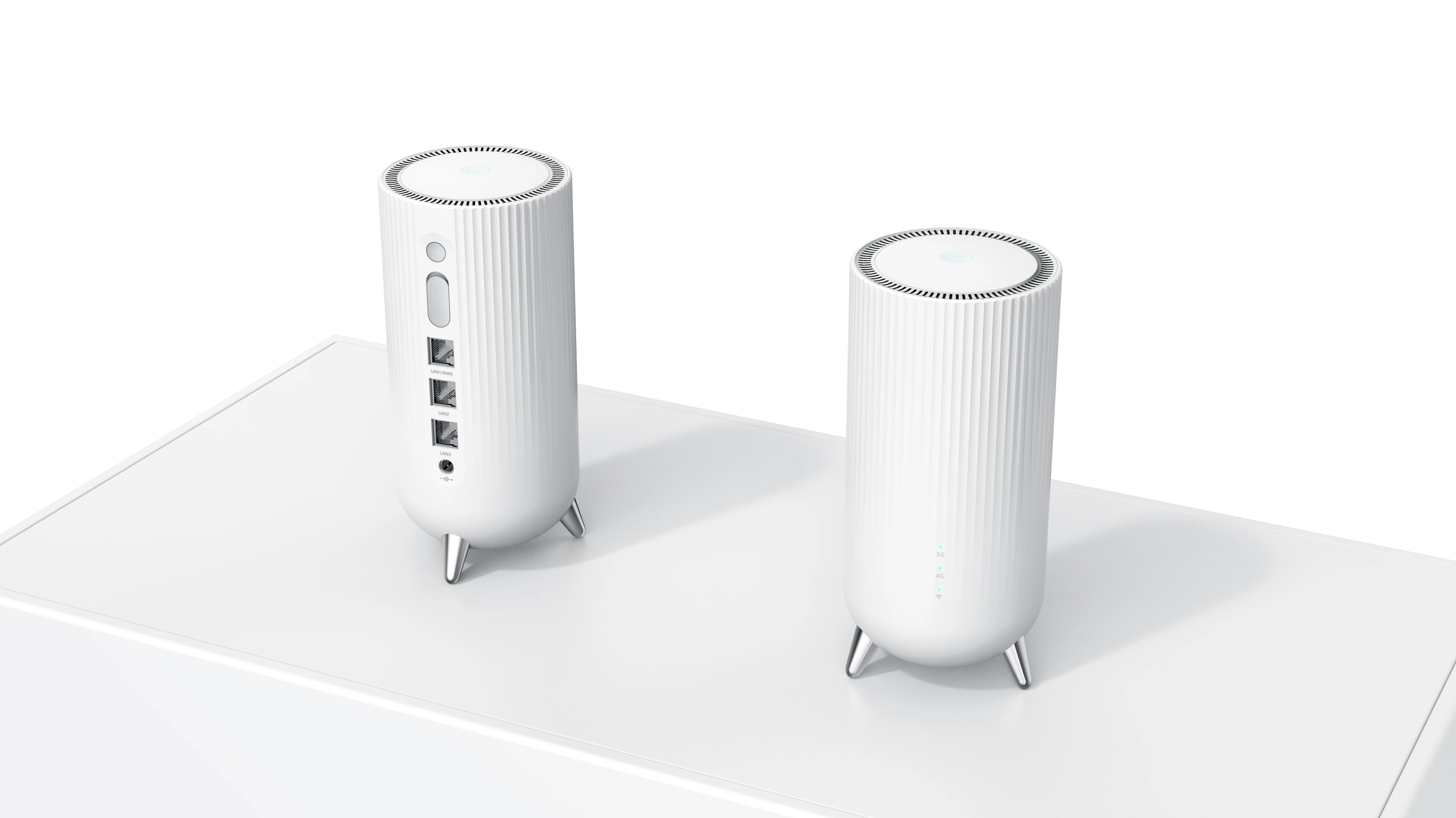 Private ID 5G Indoor CPE support 64 users Desk Router with SIM Support 802.11.b/g/n/ac/ax 2.4G 5G