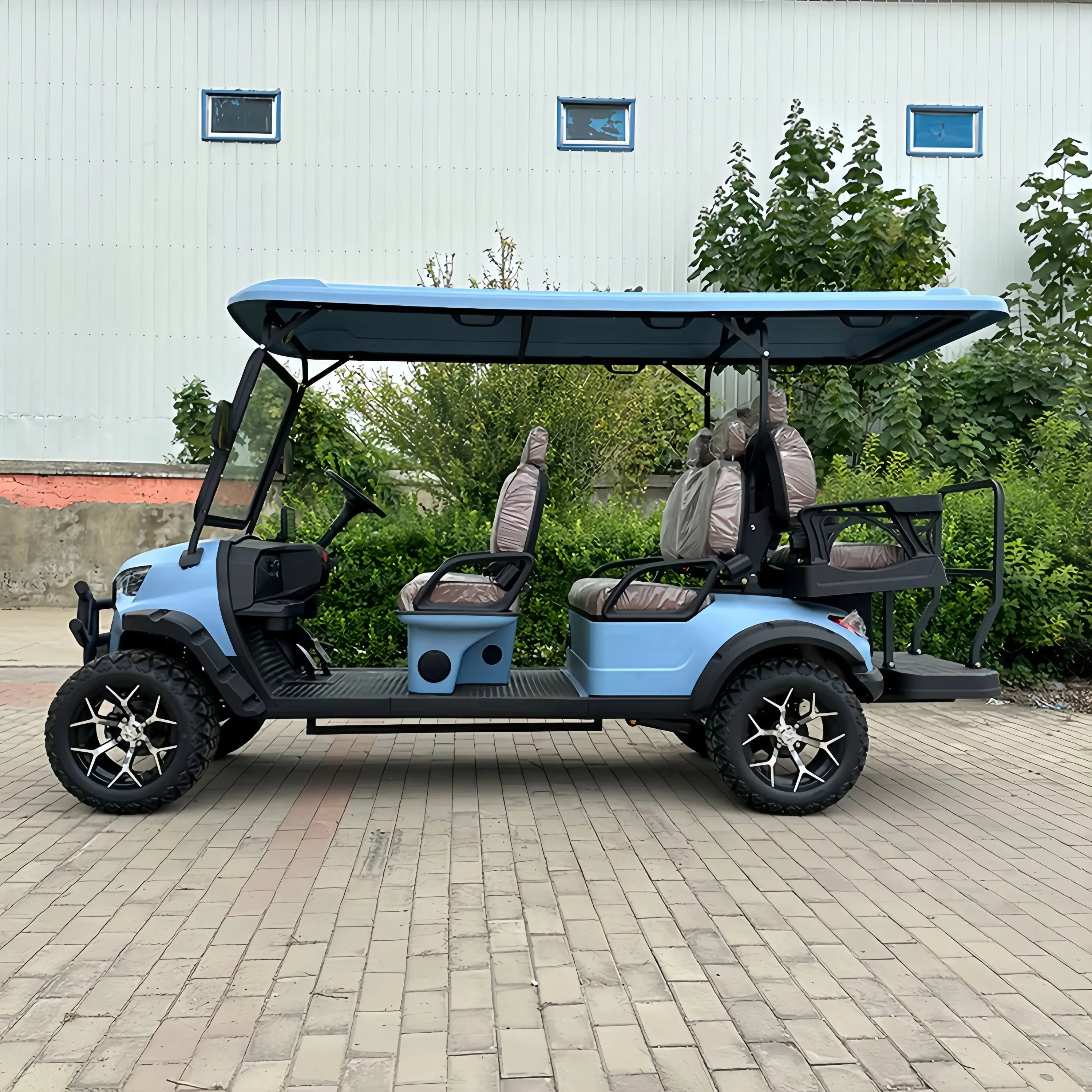 Price Best 4 Wheel Golf Car 4 6 Seater 4kw 5kw 7kw Lithium Battery 72 Volt Golf Cart