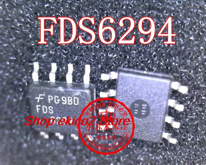 

10 шт., Оригинальные запасные части FDS6294 6294 SOP-8