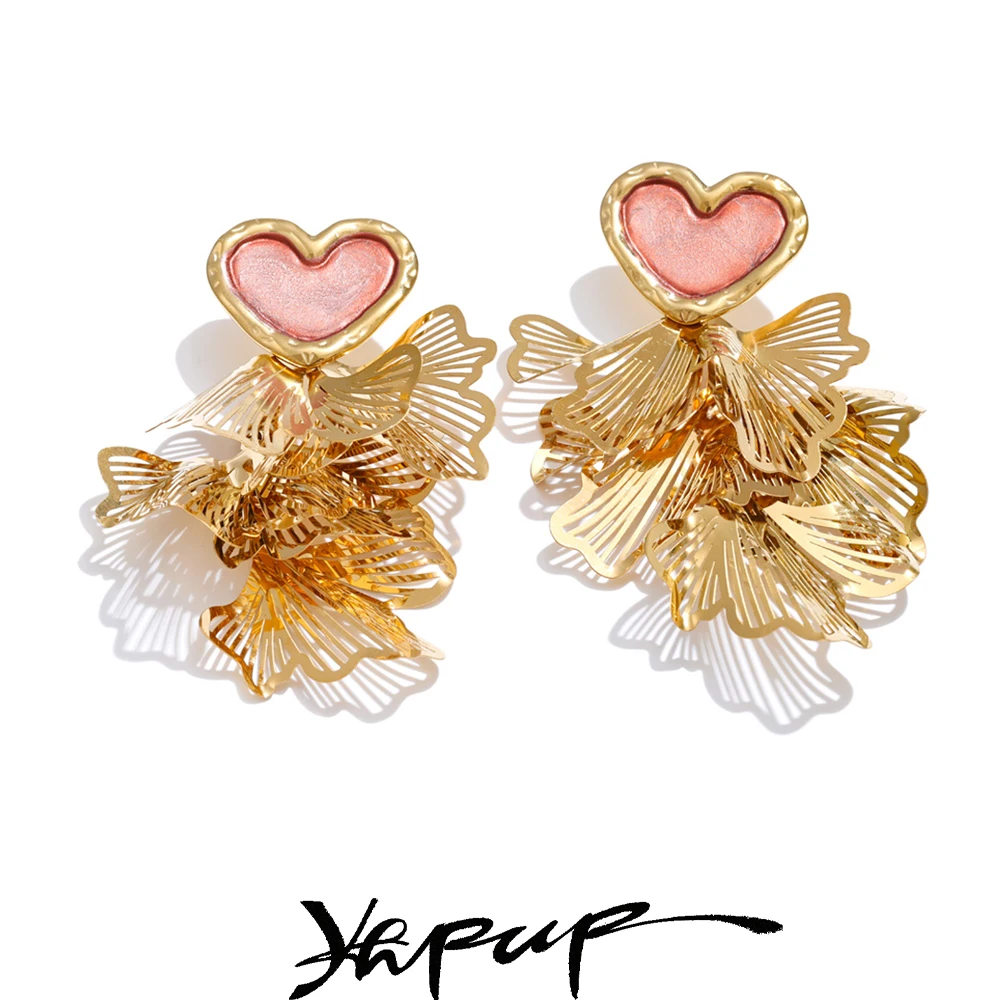 Yhpup Earrings Stainless Steel