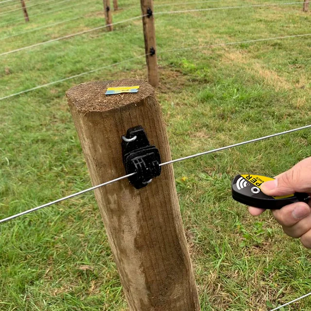 Elektromos Kerítés Sípoló Hordozható Feszültség -Tesztelő Piros Lámpával A Gazdaságok Kertészeti Szerszámához