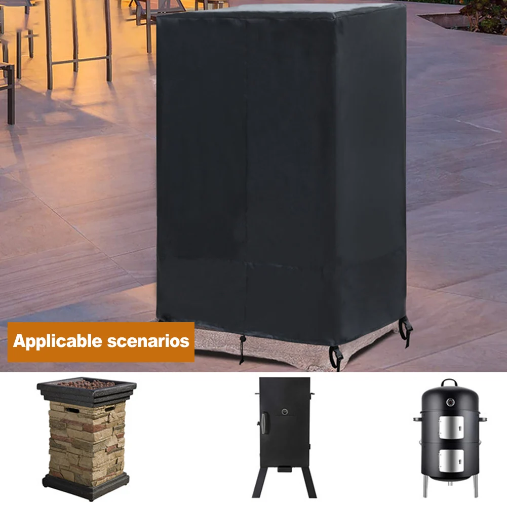 Grill cover Rip-Proof UV & Water-Resistant BBQ Grill Square furniture protective cover BBQ dust cloth cover Outdoor Grill Cover