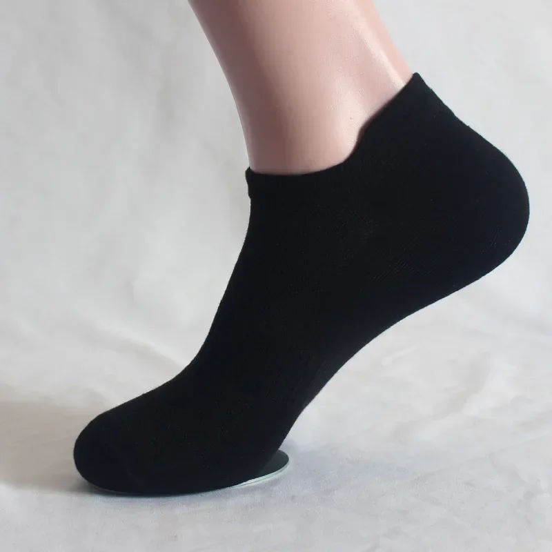 1-10 Pair Ankle Sock Womens and Mens Couple Student Cotton Ear New Mesh Athletic Sports Running Solid Color Boat Sock Plus Size
