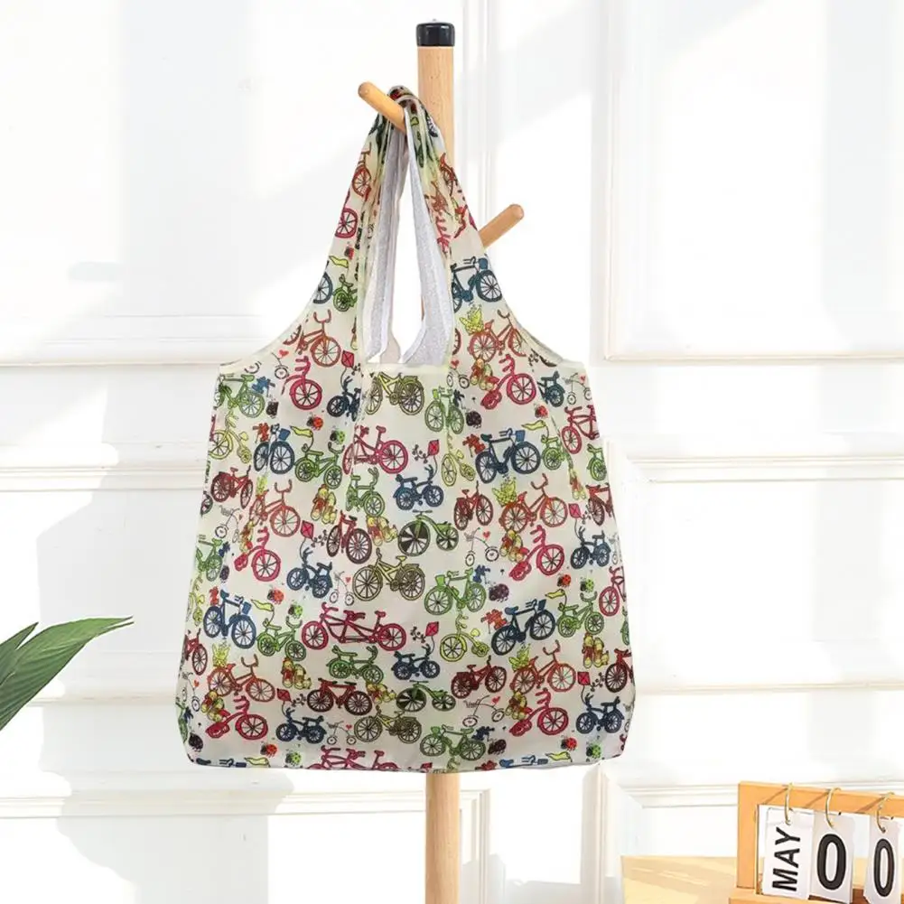 Vintage fabric shopping bag Moisture-proof large EVA composite simple  modern tote bag household foldable clothing storage bucket - AliExpress