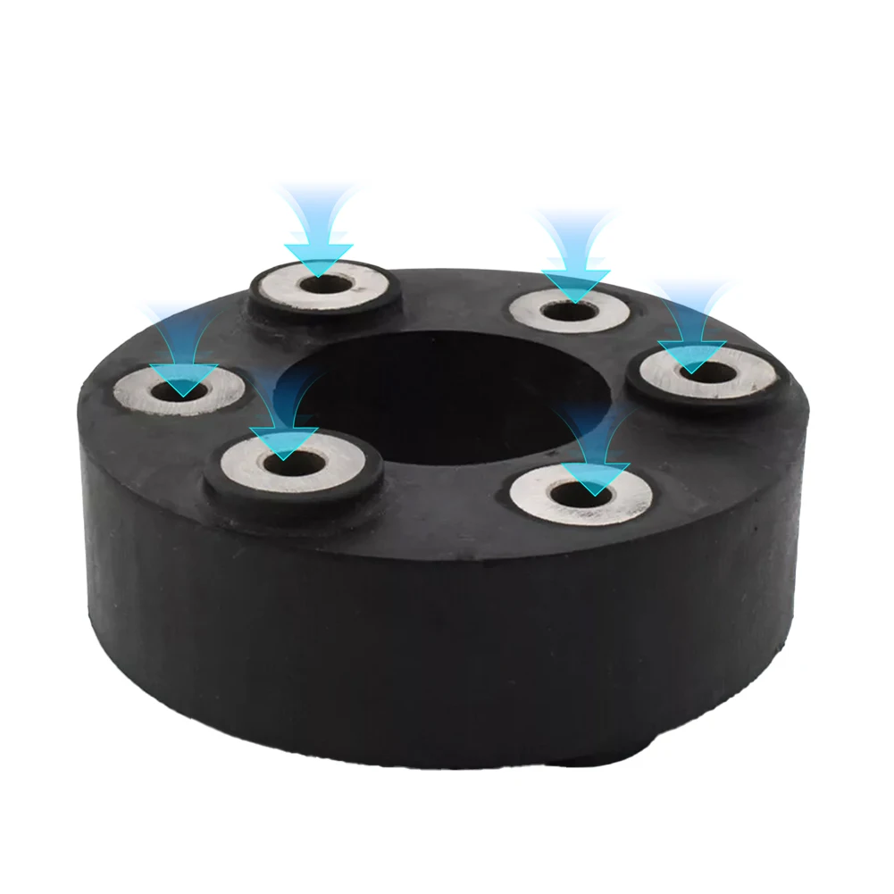 Metal Rubber Driveshaft Isolator for Agricultural Machinery