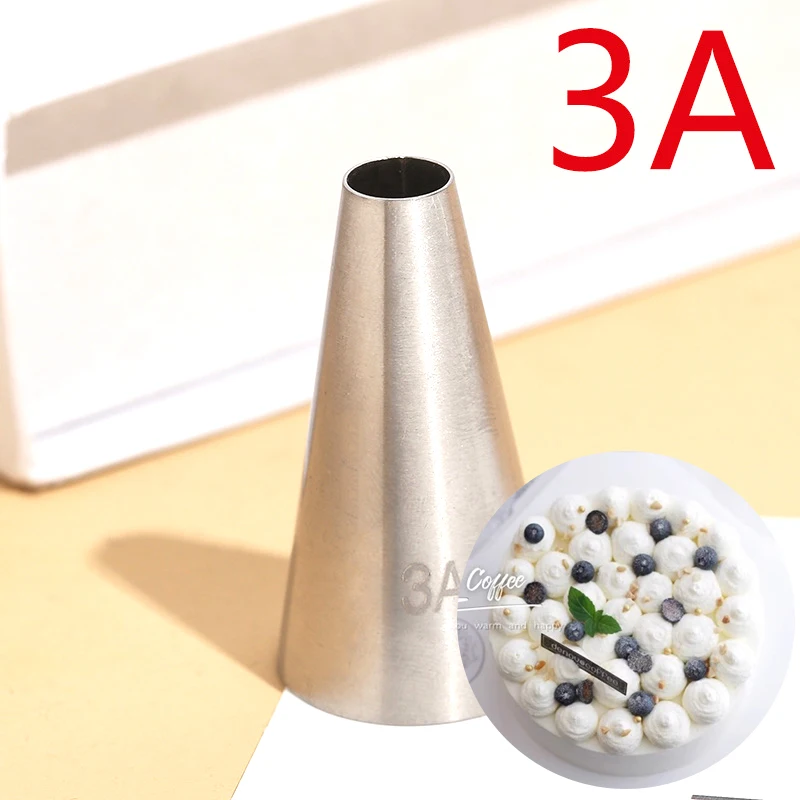 

BCMJHWT #3A Round Icing Piping Nozzles DIY Cream Writting Decorating Tips Macaron Cookies Pastry Nozzles For Decorating Cakes