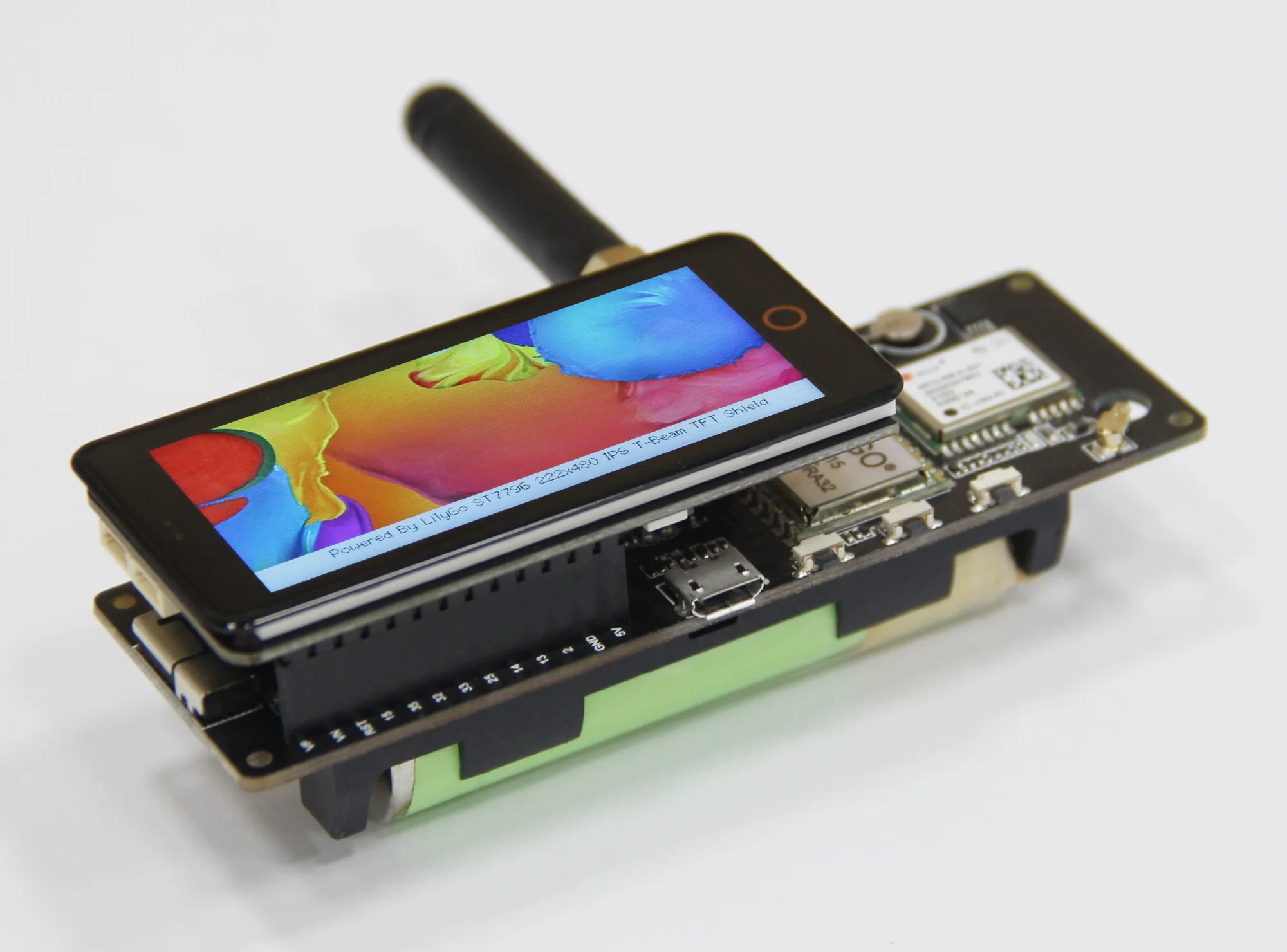 ® T-Beam-Shield Display 2.33-inch ST7796 Capacitive Touch IPS TFT LCD Screen Exp