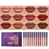 Matte Lipstick Set 12 Colors Long Lasting Waterproof Non-Stick Cup Lip Glaze Not Easy To Fade Red Lips Makeup Lip Tint Cosmetic 1