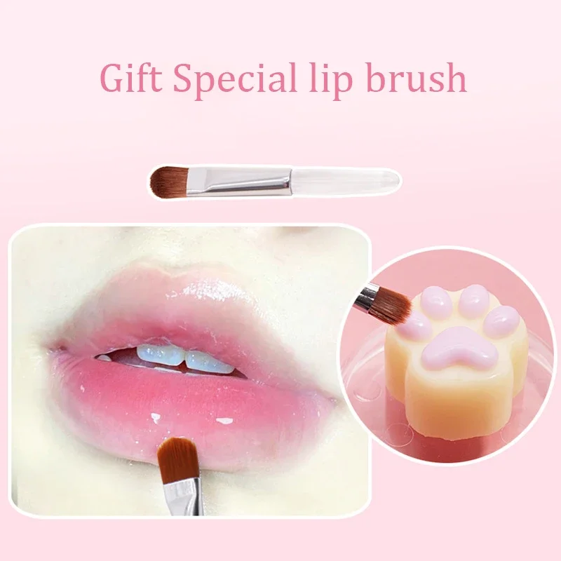 Lip tint Cute Cat Paw Temperature Changing Lip Tint Lip Makeup