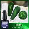 Arte Clavo New Cat Eye Magnetic Gel Polish Green Red  Semi Permanent Soak Off UV LED Glitter Nails Magnet Stick Nail Art Polish 5