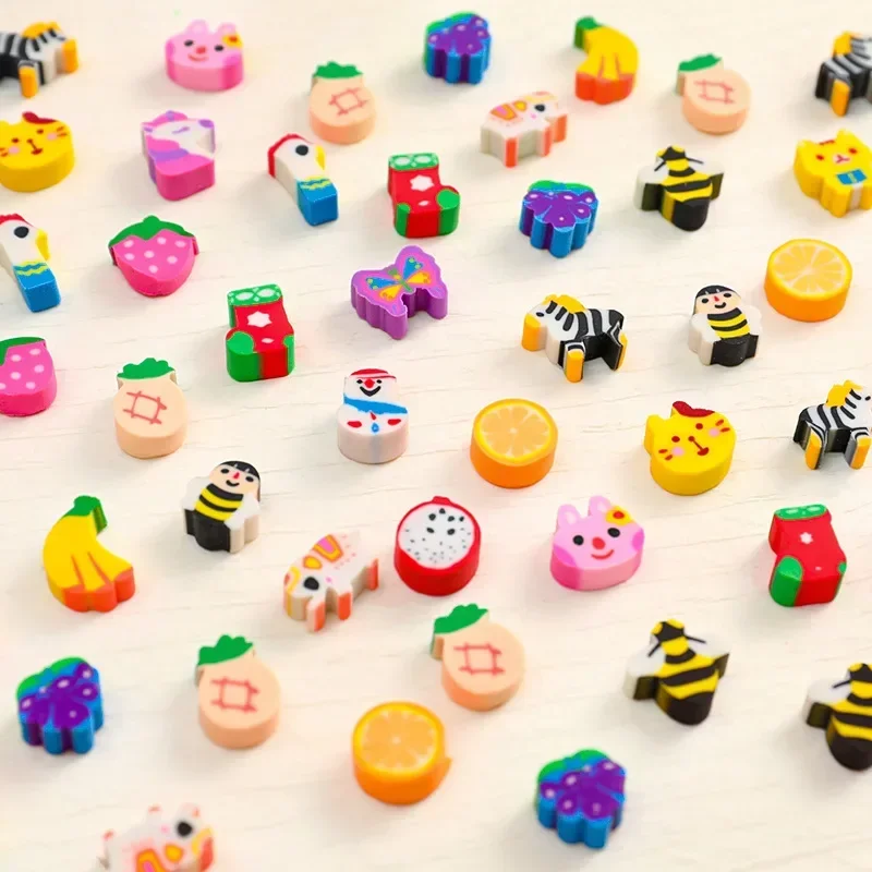 Mini Pencil Erasers 50pcs pencil eraser
