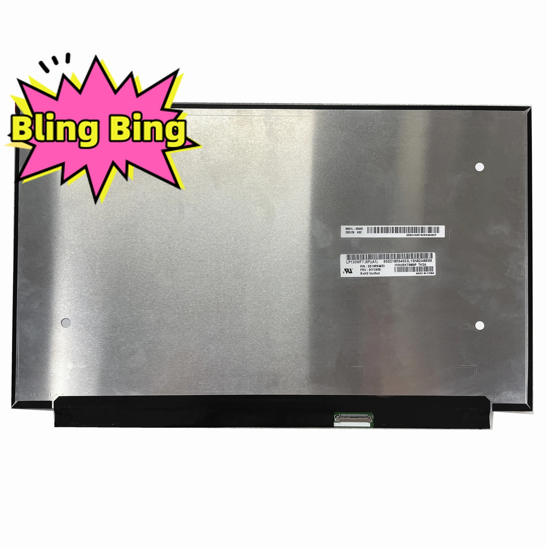 

LP133WF7 SPA1 LP133WF7-SPA1 13,3 ''1920*1080 EDP 30-контактный 72% NTSC IPS ЖК-экран для ноутбука