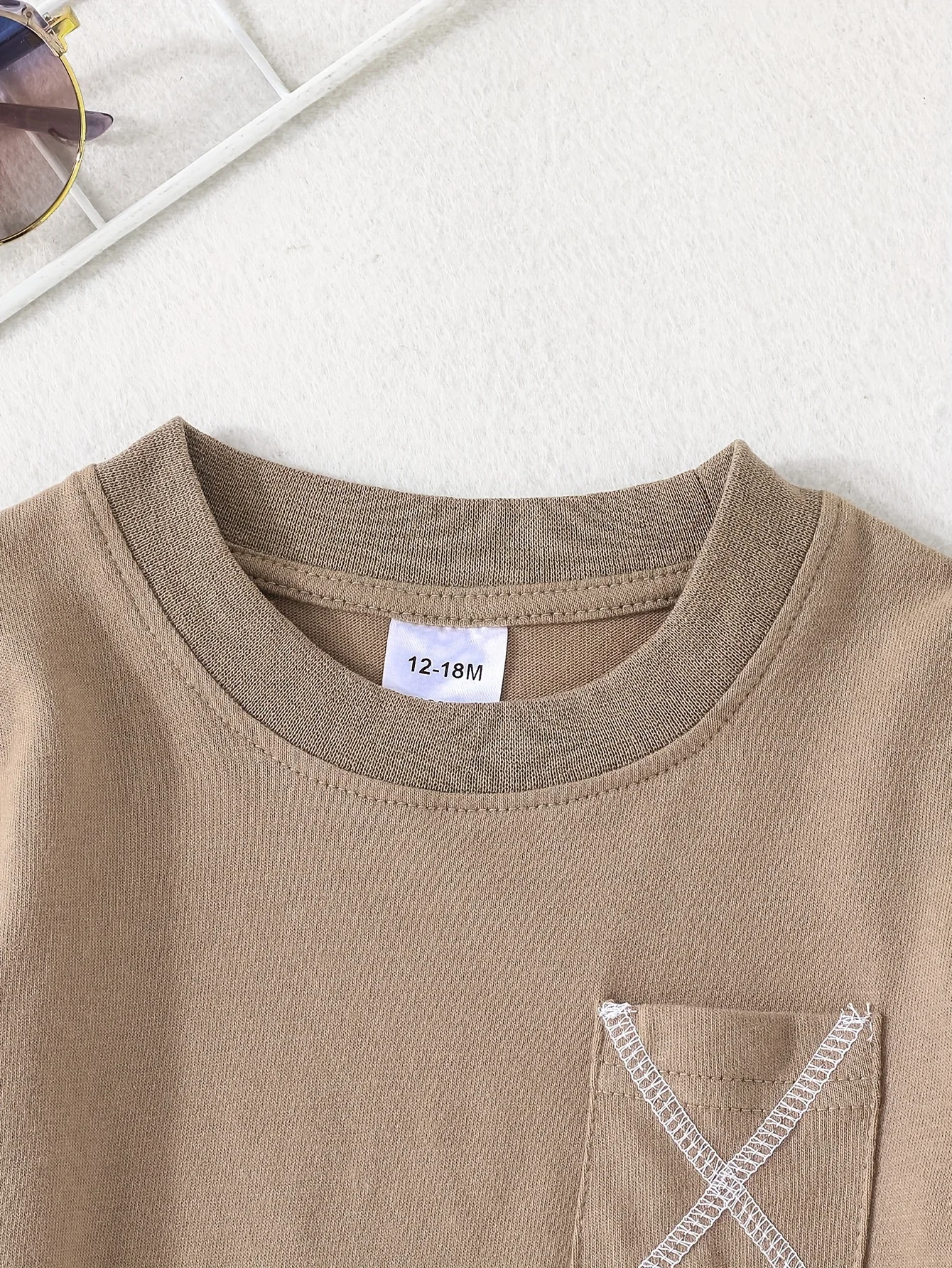 Summer's Must-Have: Simple, Versatile Solid-Color Short Sleeve Tees for Infant Boys