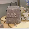 Rhinestone Backpack Diamond School Bag Casual And Versatile, Large Capacity Backpack, Trendy Original Design 1