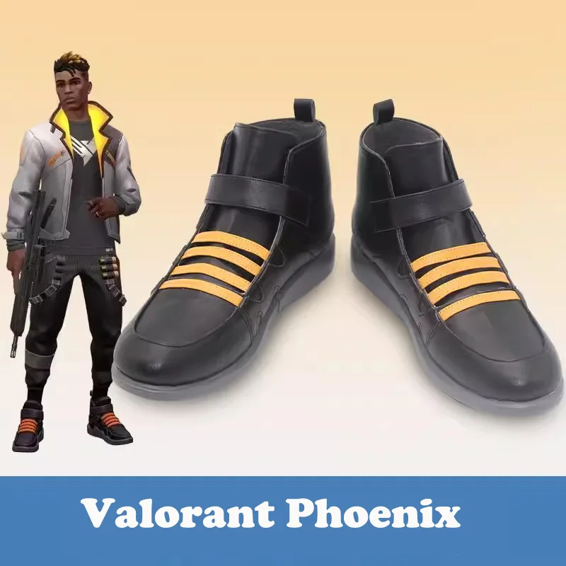 thumbnail image 1 of Disfraz de Cosplay de Phoenix de Valorant, peluca, pantalones, abrigo, uniforme de combate para hombre, fiesta de Halloween, carnaval, trajes de juego de rol, zapatos, 1 of 5