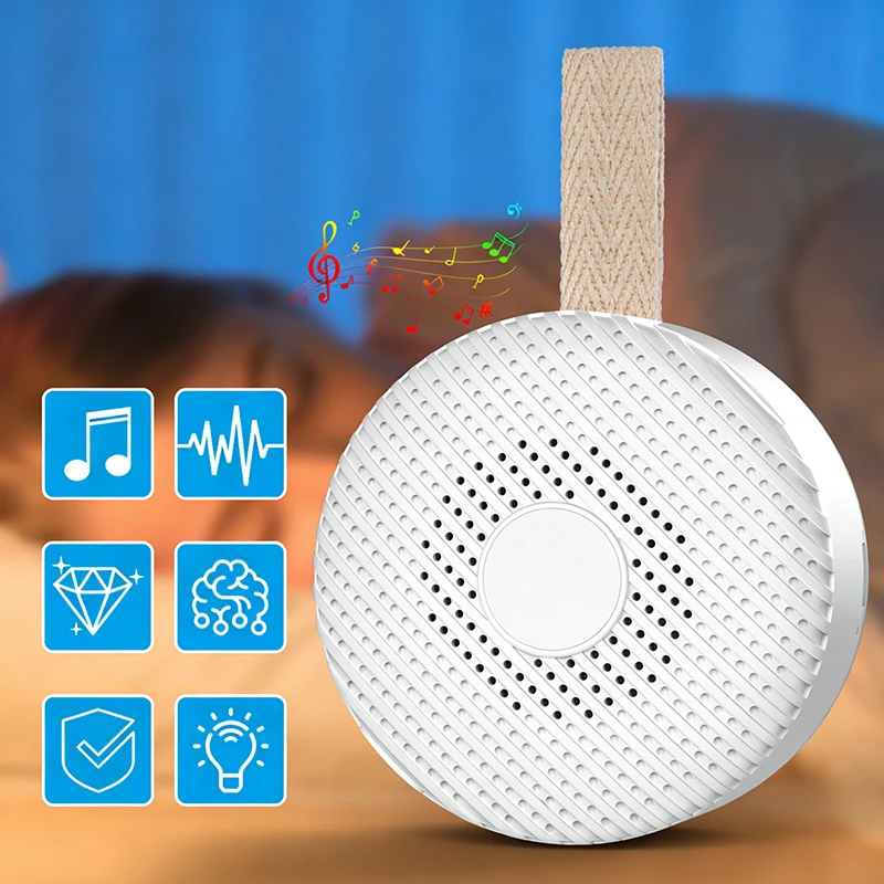 Intelligentes Baby-Schlafhilfegerät mit Lautsprecher und weißem Rauschen – Hilft Neugeborenen beim Einschlafen und Entspannen (NEU 2026)_voghion.com