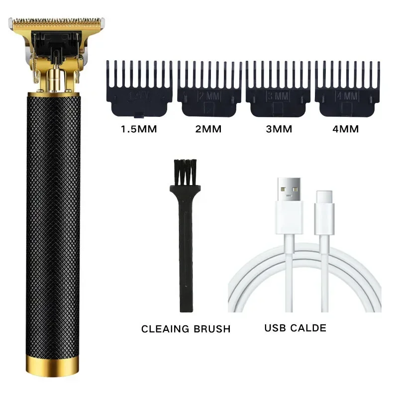 Electric Hair Cutting Machine Vintage T9 Clipper Hair Rechargeable Man Shaver Trimmer For Men's Barber Professional New Hot Sale