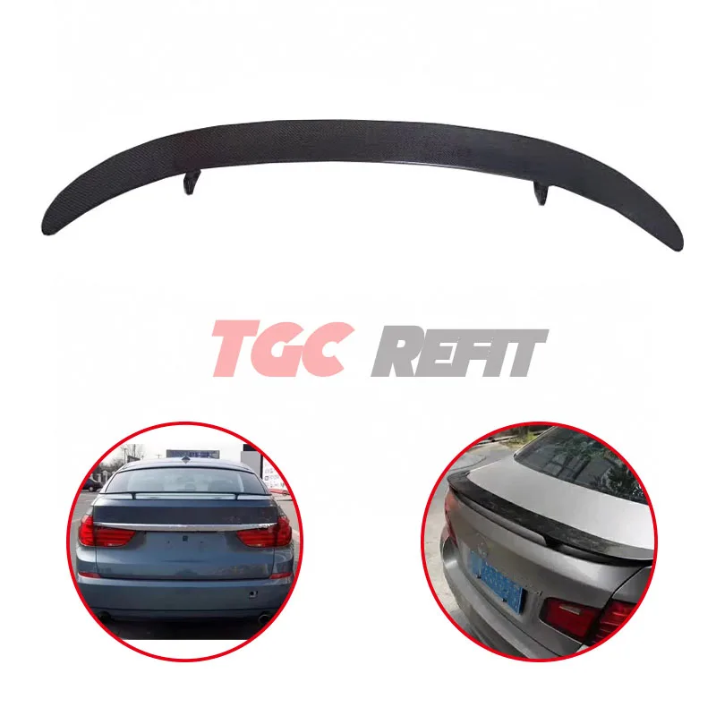 

For BMW 5 Series GT F07 Carbon Fiber Rear Spoiler Wing Hamman Style Trunk Spoiler High Kick Spoiler Car Accessories Rear Wing