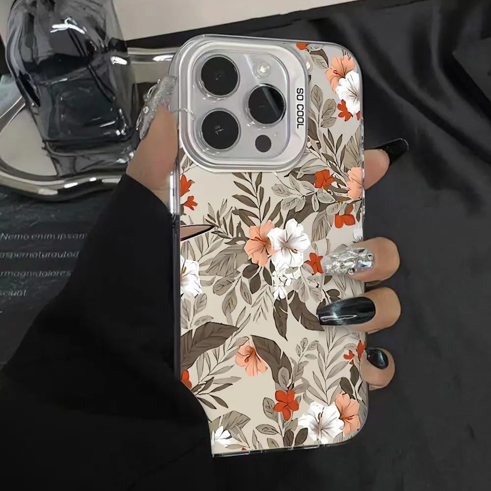 Cherry Blossom Shockproof Silicone Bumper Phone Case