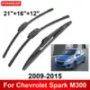 1/2/3/4/6PCS Car Wiper For Chevrolet Spark M300 2009-2015 Front Rear Wiper Blades Brushes Auto Accessories 2011 2012 2013 2014 1