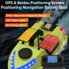 GPS RC Bait Boat with Bag 600M Remote Control Fishing Bait Boat 99 Points Fishing Feeder Boat with 3 Bait Containers 3