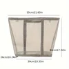 2pcs Nylon Mesh Laundry Basket with Handle Breathable Folding Portable Dirty Clothes Organizer Large Capacity Laundry Basket 3