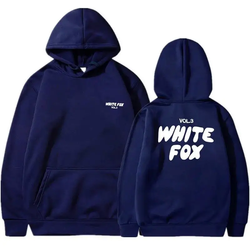 thumbnail image 1 of Sudadera con capucha para hombre y mujer, prenda con estampado de letras de zorro, extra grande, informal, holgada, estilo Hip Hop Vintage, 1 of 5