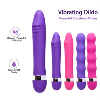 AV Vibrator G Spot Vagina Vibrator Clitoris Butt Plug Anal Erotic Goods Products Sex Toys for Woman Men Adults Female Dildo Shop 4