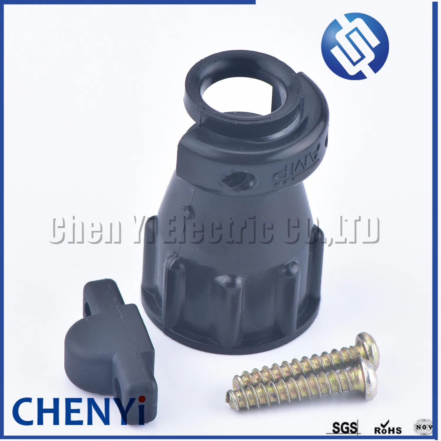 4 Pin otomatik sensör fişi Havacılık Kablolama Siyah Dairesel Konnektör Fişi 182921 -1 182658 -1 206429 -1 SMT SMEMA Pinli