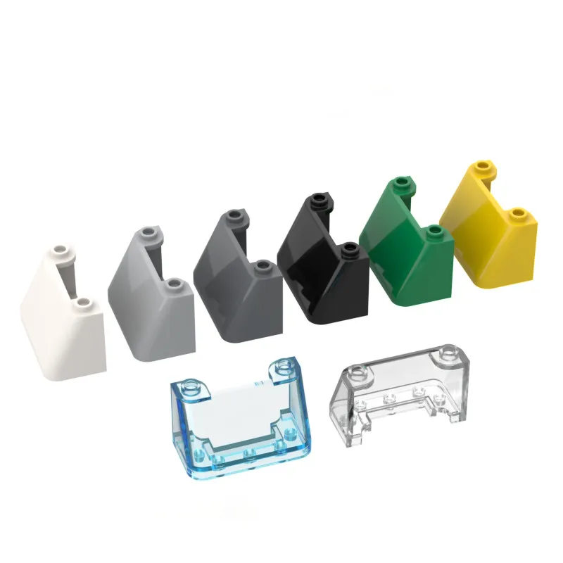 1 Pz Building Blocks 3823 35260 Parabrezza 2X4X2 Collezioni Bulk Modular Gbc Toy Per High-Tech Moc Set