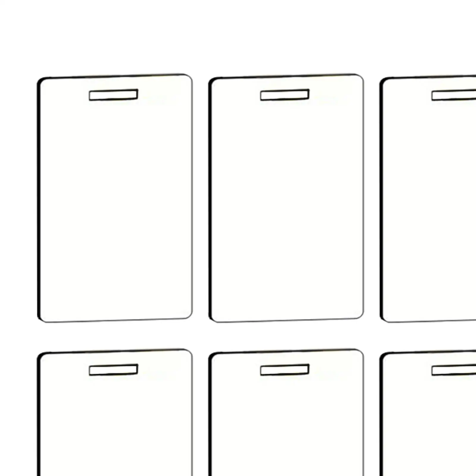 12Pcs Sublimation Blank Luggage Tags DIY Label MDF Accessories with Straps for suitcase