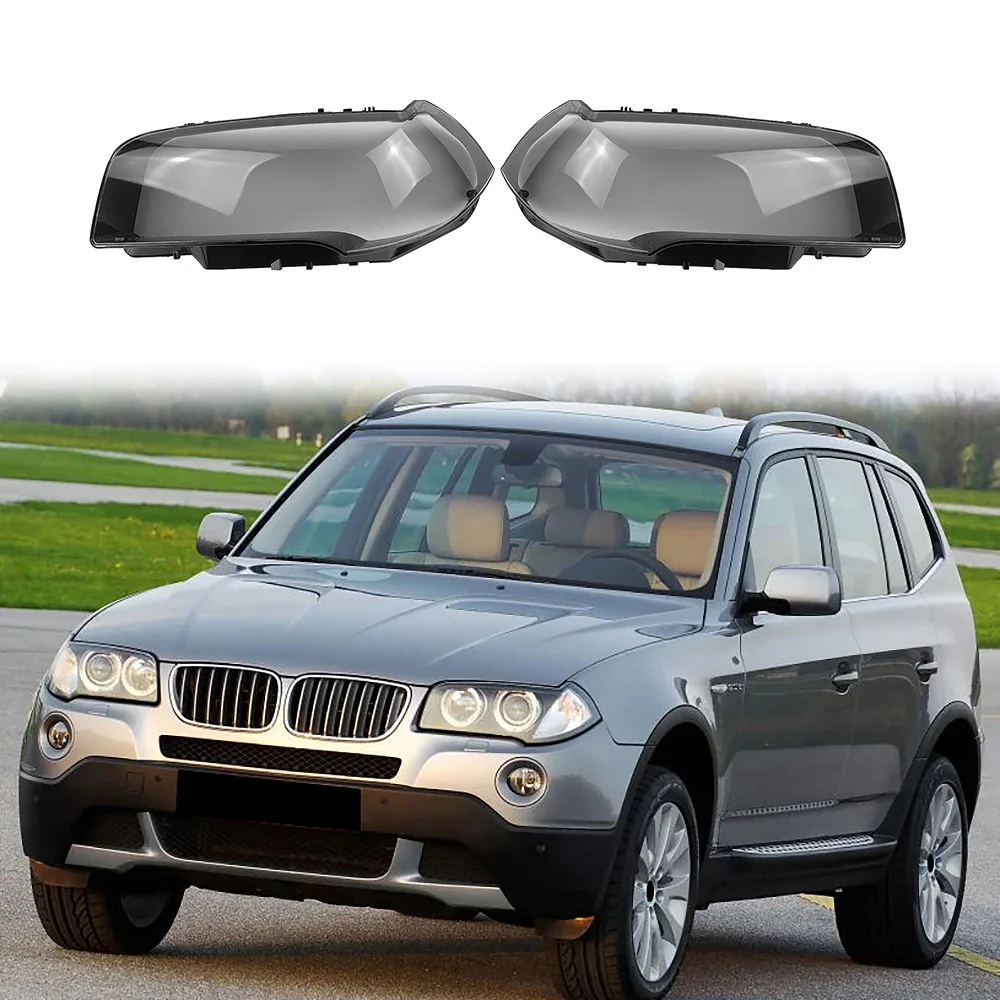 

Чехол для правой фары-BMW X3 E83 2006-2010, прозрачная крышка для объектива