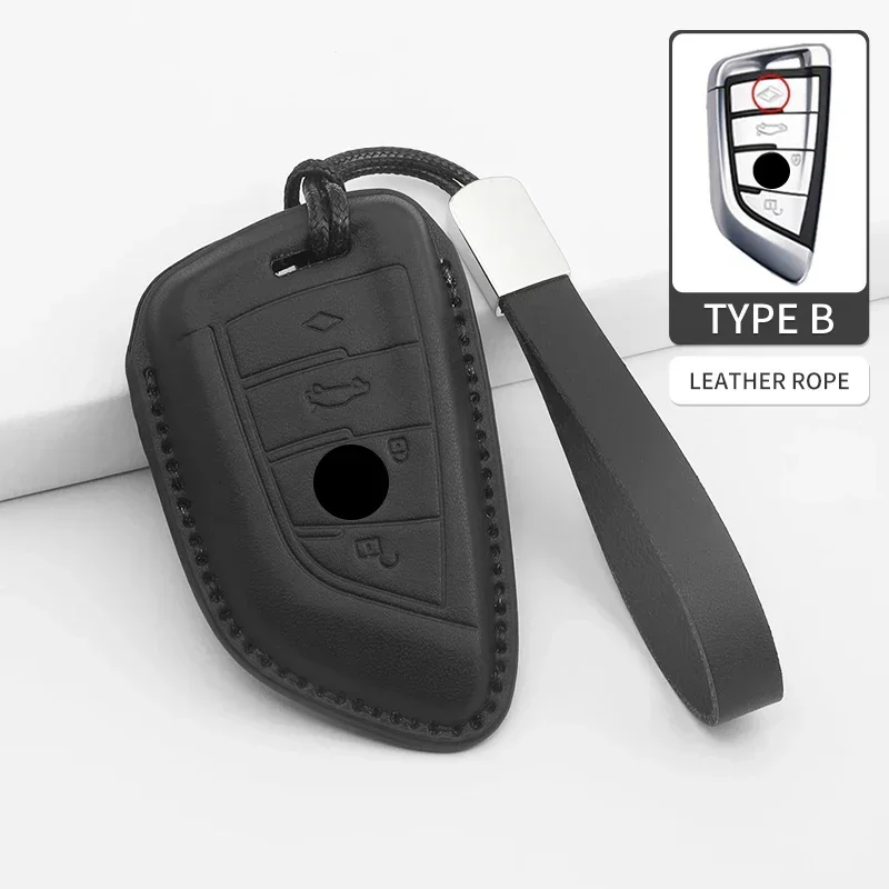 Premium PU Leather Keycase