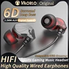 Wired Earphone 3.5mm AUX/Type C In-Ear HIFI 6D Surround Bass In-Ear Game Music Headsets With MIC For Samsung Huawei Xiaomi PC 1